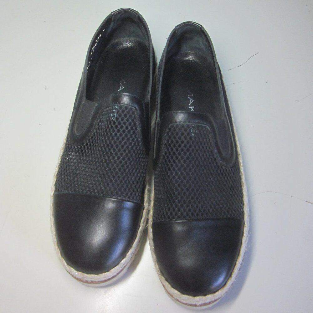 Makris Womens Size 8 / 38.5 Slip On Platform Espadrille Loafer Casual Shoes
